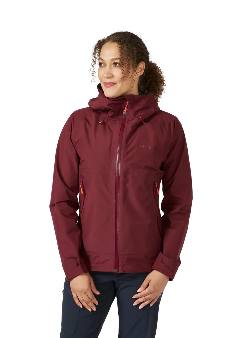 Rab Womens Namche Paclite Jacket - Deep Heather-11