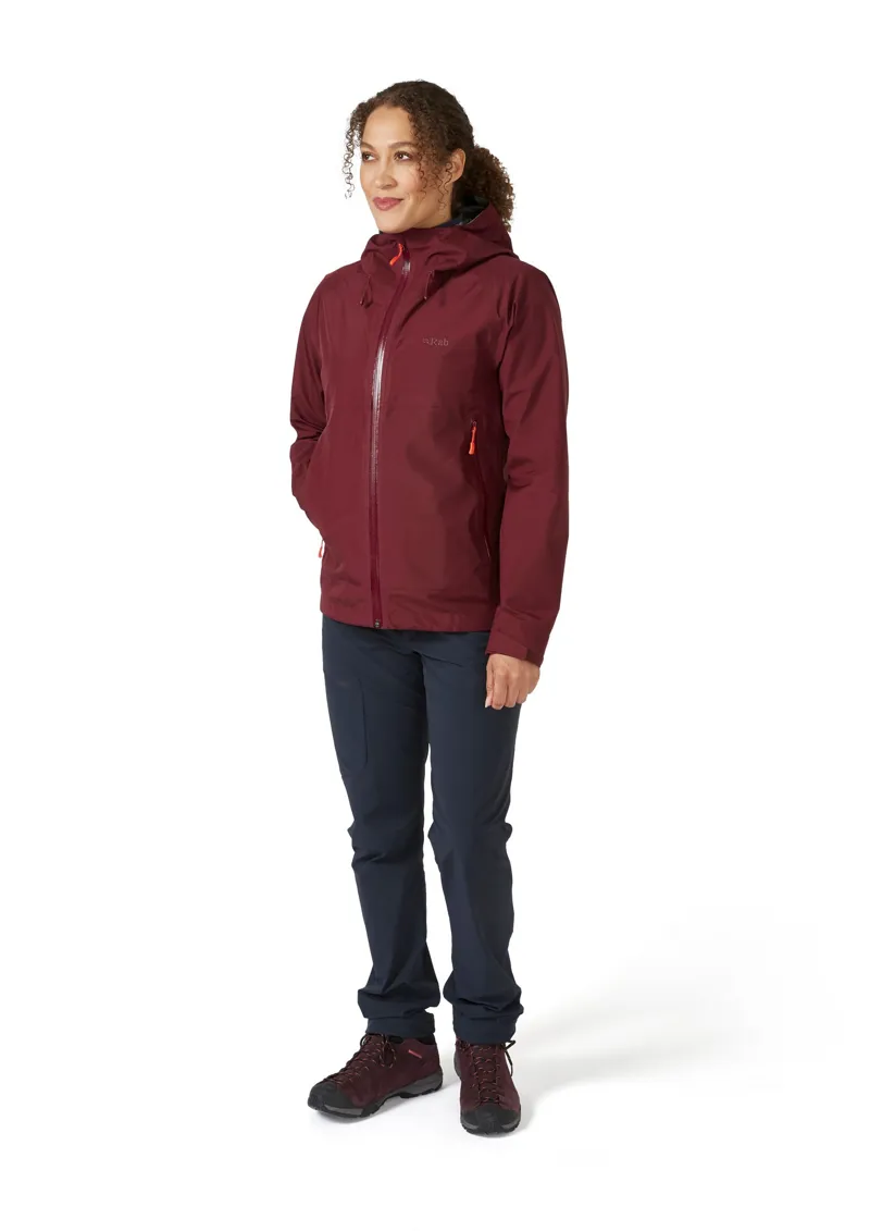 Rab Womens Namche Paclite Jacket - Deep Heather-12