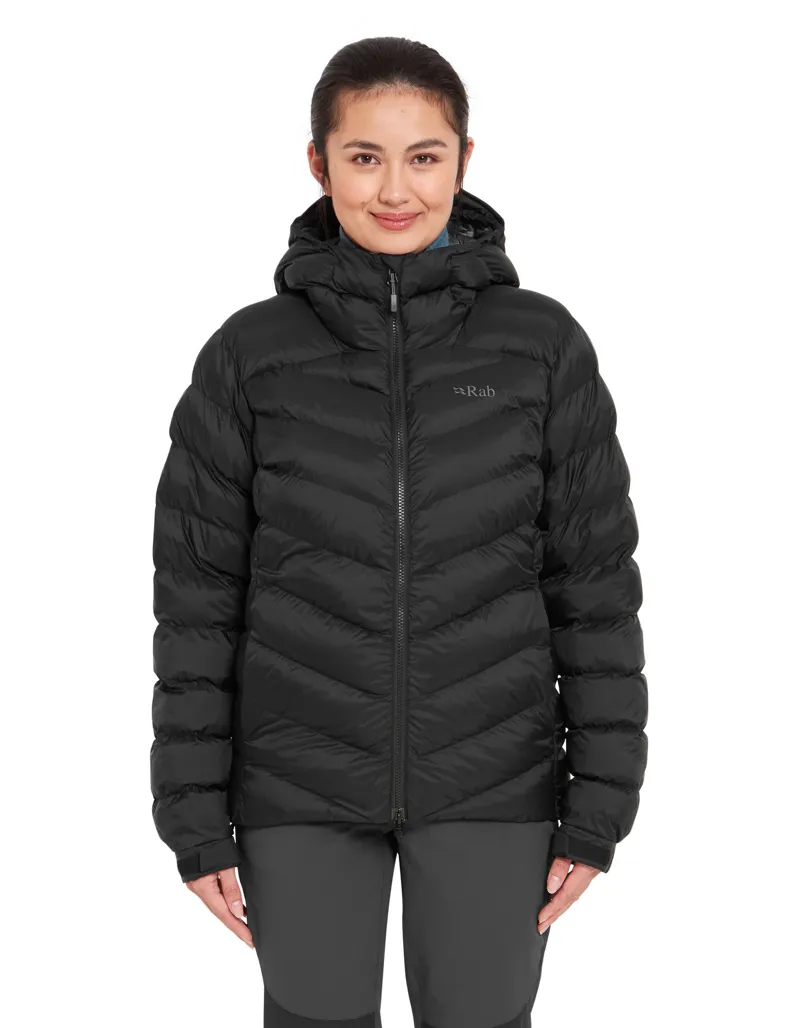 Rab Womens Nebitron Pro Jacket - Dark Fig Green-2