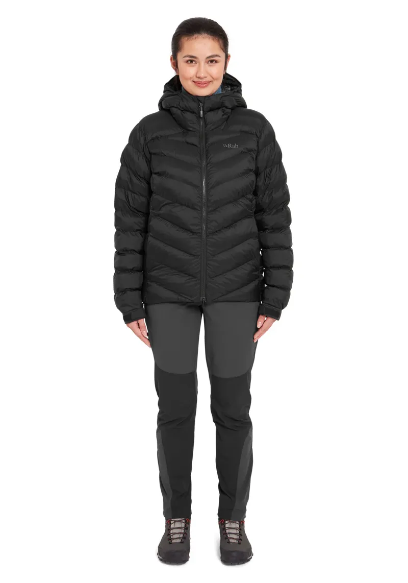 Rab Womens Nebitron Pro Jacket - Dark Fig Green-4