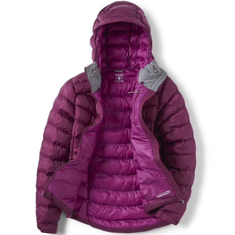Rab Womens Nebitron Pro Jacket - Mulberry-1