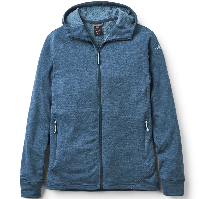Rab Womens Nexus Hoody - Tempest Blue