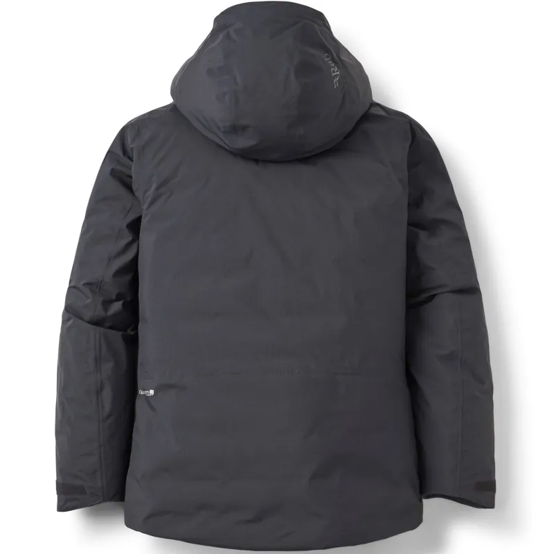 Rab Womens Optical Waterproof Down Jacket - Black-1
