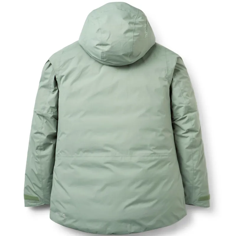 Rab Womens Optical Waterproof Down Jacket - Dark Fig Green-2