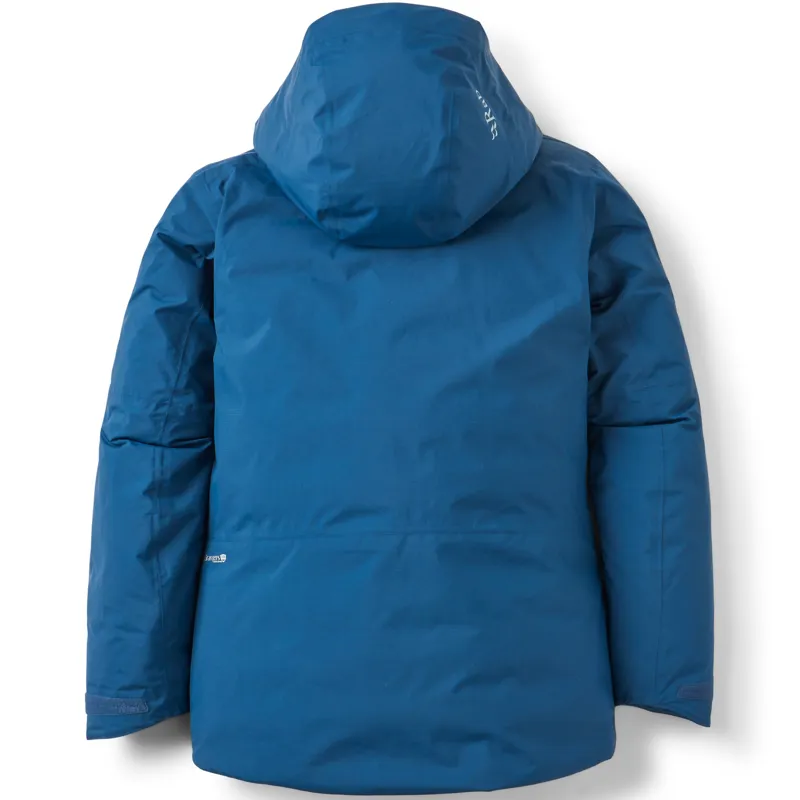 Rab Womens Optical Waterproof Down Jacket - Tempest Blue-1