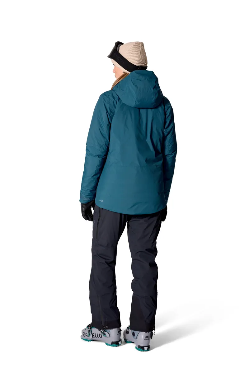 Rab Womens Optical Waterproof Down Jacket - Tempest Blue-3
