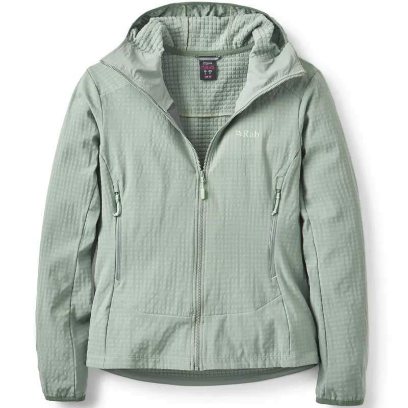 Rab Womens Quantra Pro Hoody - Dark Fig Green