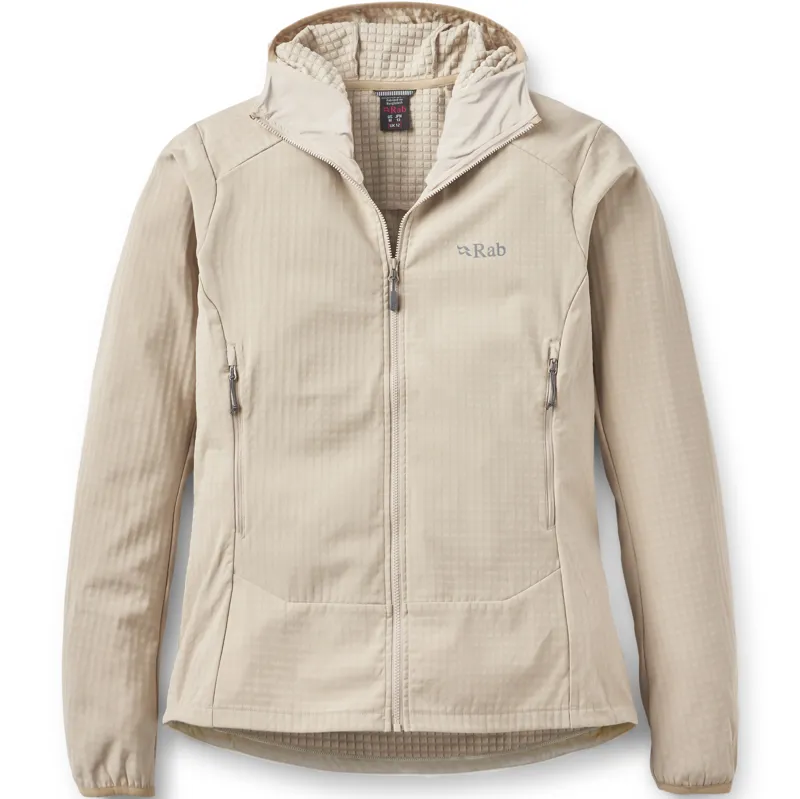 Rab Womens Quantra Pro Hoody - Dark Pebble