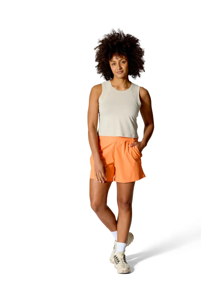 Rab Womens Rivelin Crop Tank - Pebble-2