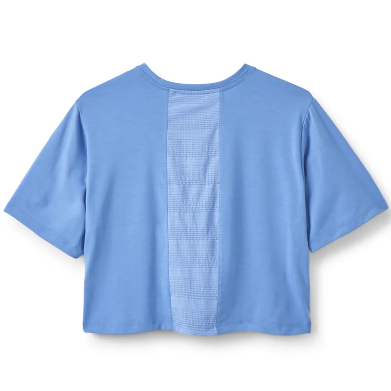 Rab Womens Rivelin Crop Tee - Bluebird-1