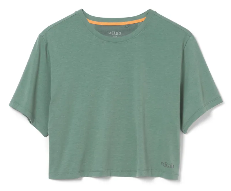 Rab Womens Rivelin Crop Tee - Sage