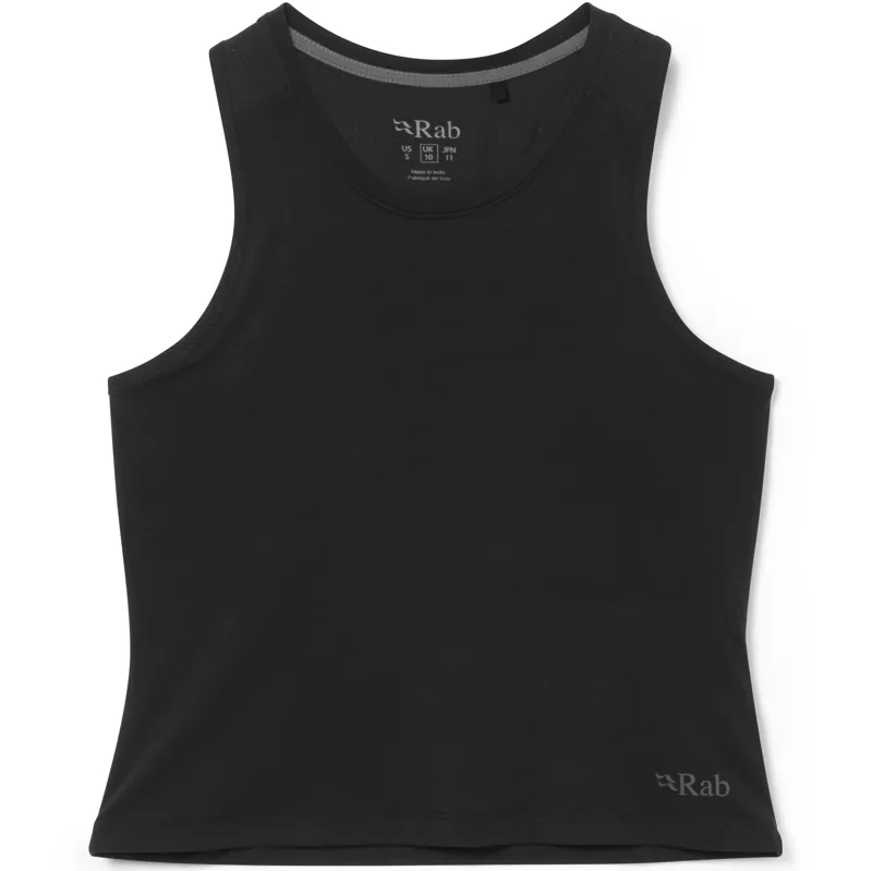 Rab Womens Rivelin Racerback Tank - Black