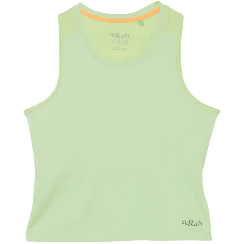 Rab Womens Rivelin Racerback Tank - Fig Green