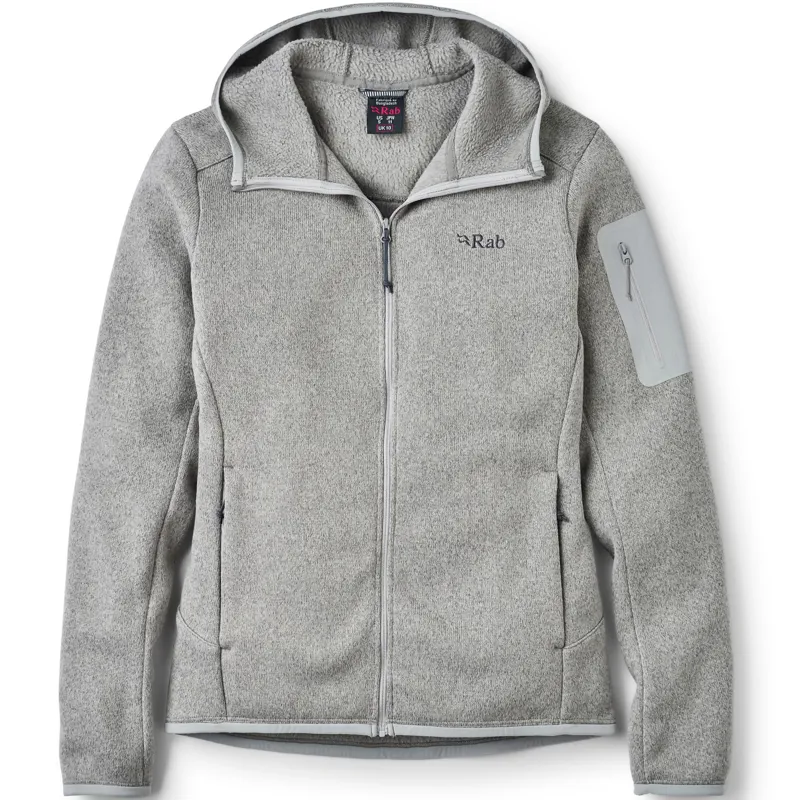 Rab Womens Ryvoan Hoody - Light Zinc