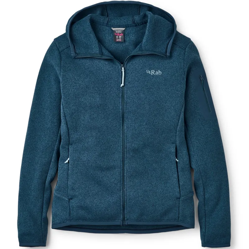 Rab Womens Ryvoan Hoody - Tempest Blue