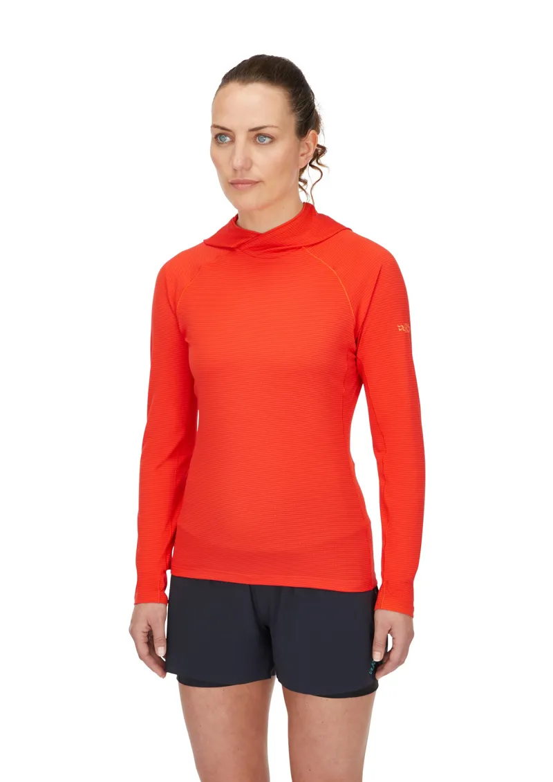 Rab Womens Sonic Hoody - Red Grapefruit-6