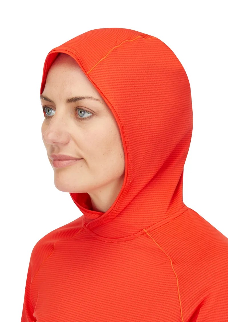 Rab Womens Sonic Hoody - Red Grapefruit-11