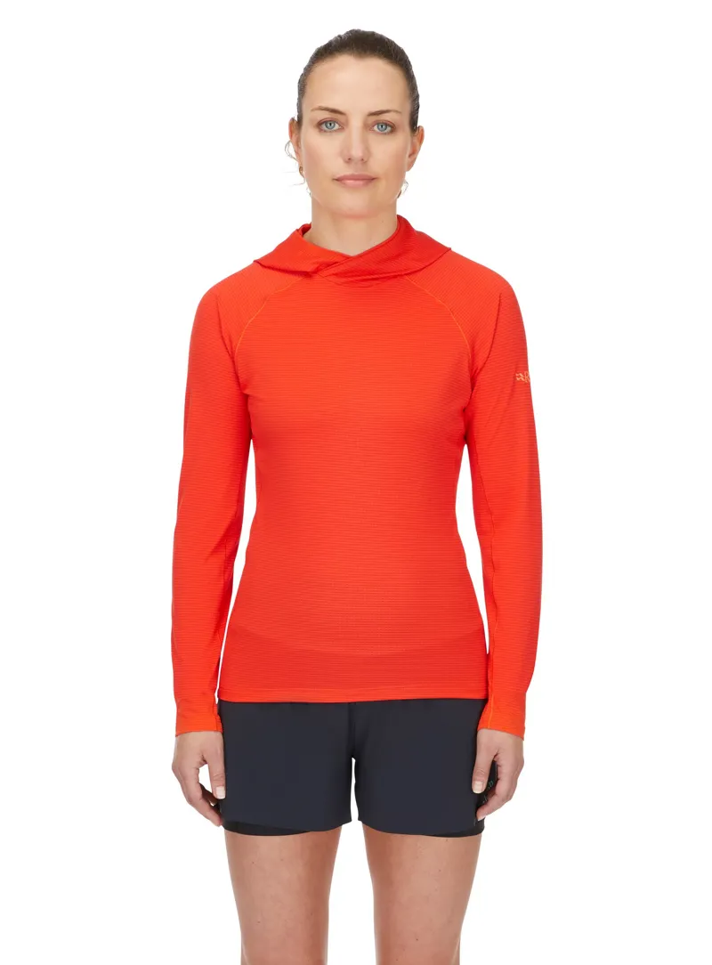 Rab Womens Sonic Hoody - Red Grapefruit-5