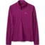 Rab Womens Sonic Long Sleeved Zip-Tee - Plum