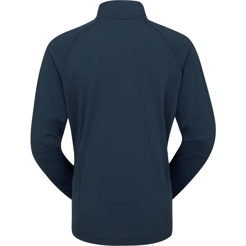 Rab Womens Sonic Long Sleeved Zip-Tee - Tempest Blue-1