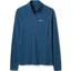 Rab Womens Sonic Long Sleeved Zip-Tee - Tempest Blue