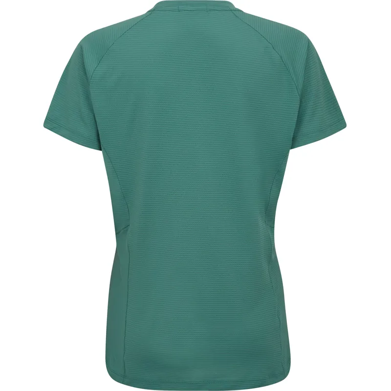 Rab Womens Sonic Short Sleeved Tee - Eucalyptus-1