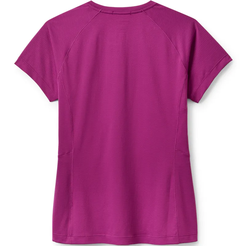 Rab Womens Sonic Tee - Plum-1
