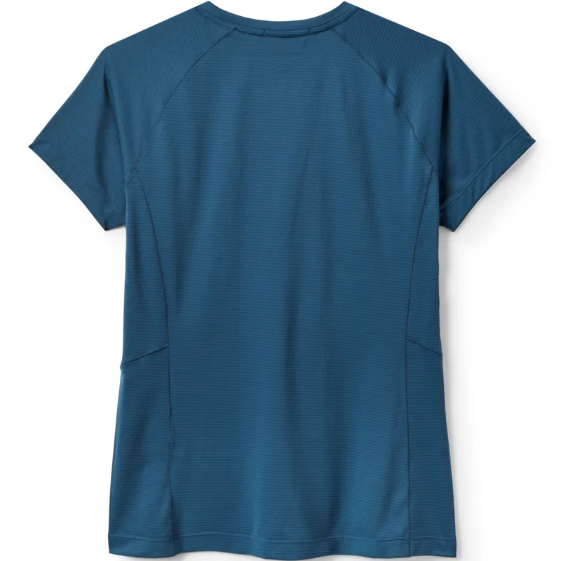 Rab Womens Sonic Tee - Tempest Blue-1