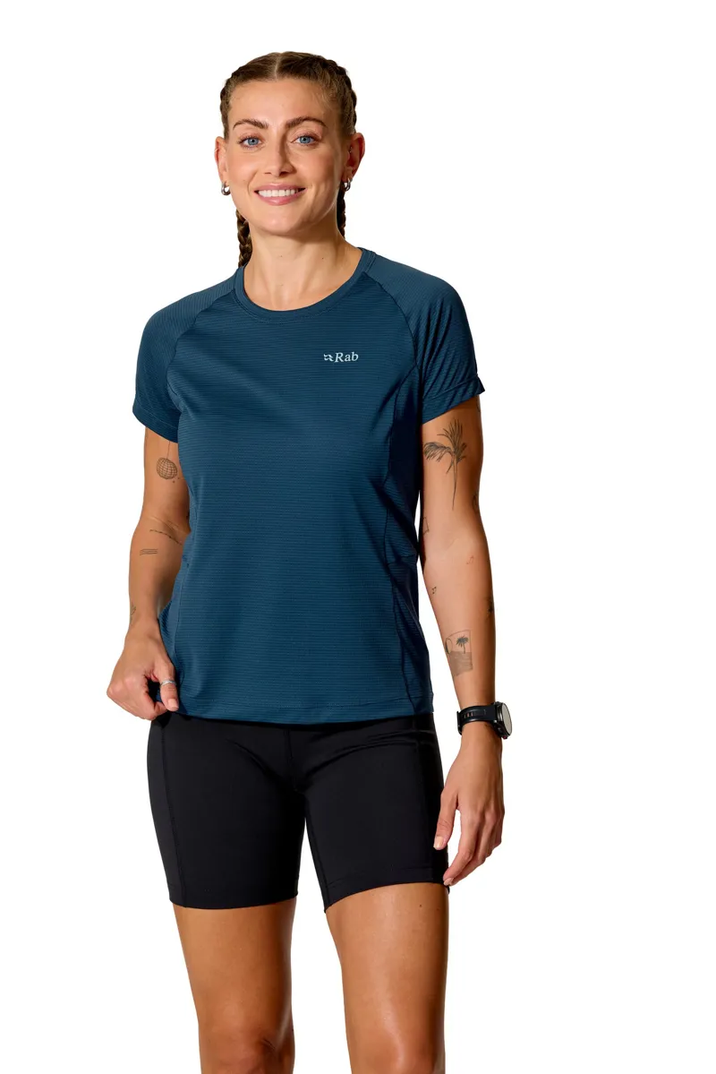 Rab Womens Sonic Tee - Plum-3