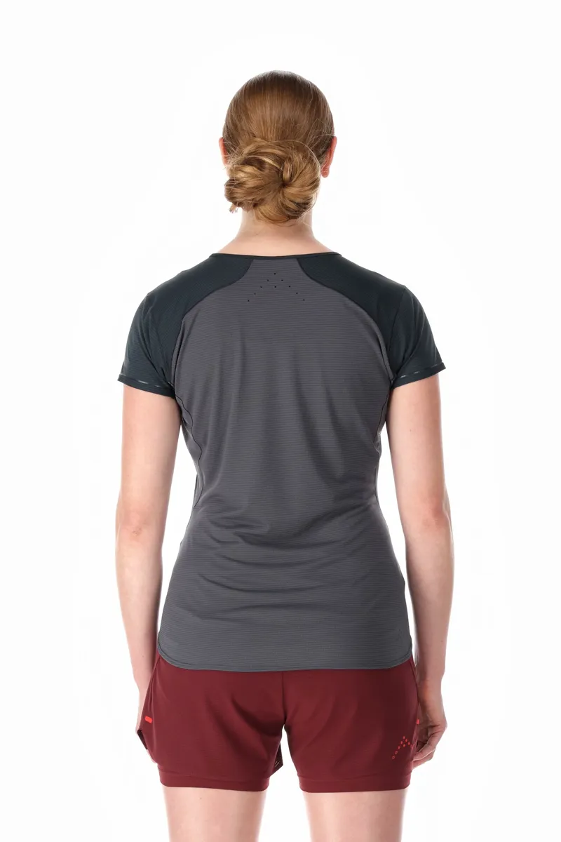 Rab Womens Sonic Ultra Tee - Beluga-Graphene-4