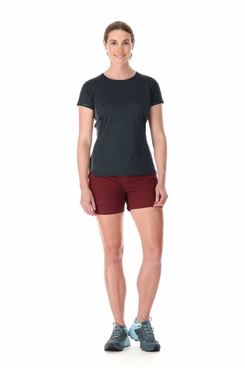 Rab Womens Sonic Ultra Tee - Beluga-Graphene-5