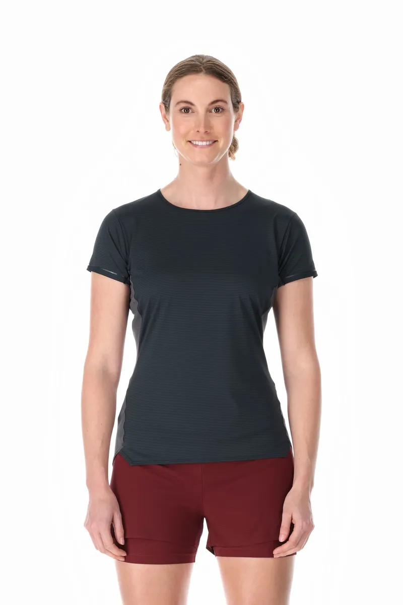 Rab Womens Sonic Ultra Tee - Beluga-Graphene-3