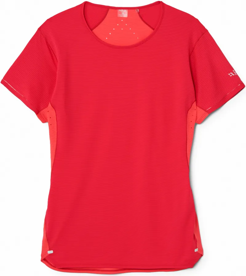 Rab Womens Sonic Ultra Tee - Watermelon-Hibiscus