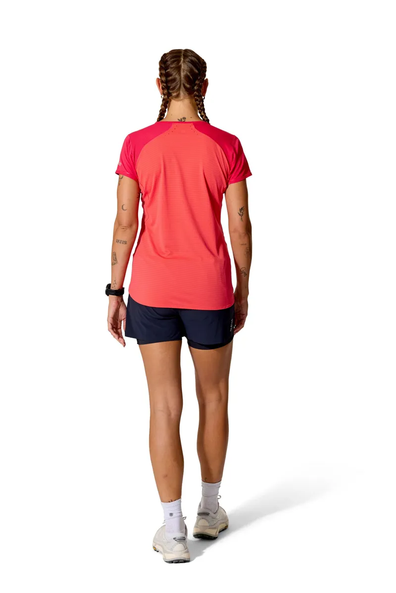Rab Womens Sonic Ultra Tee - Watermelon-Hibiscus-10