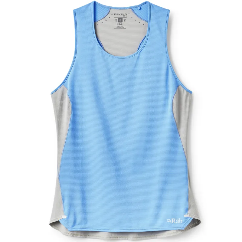 Rab Womens Sonic Ultra Vest - Bluebird-Light Zinc