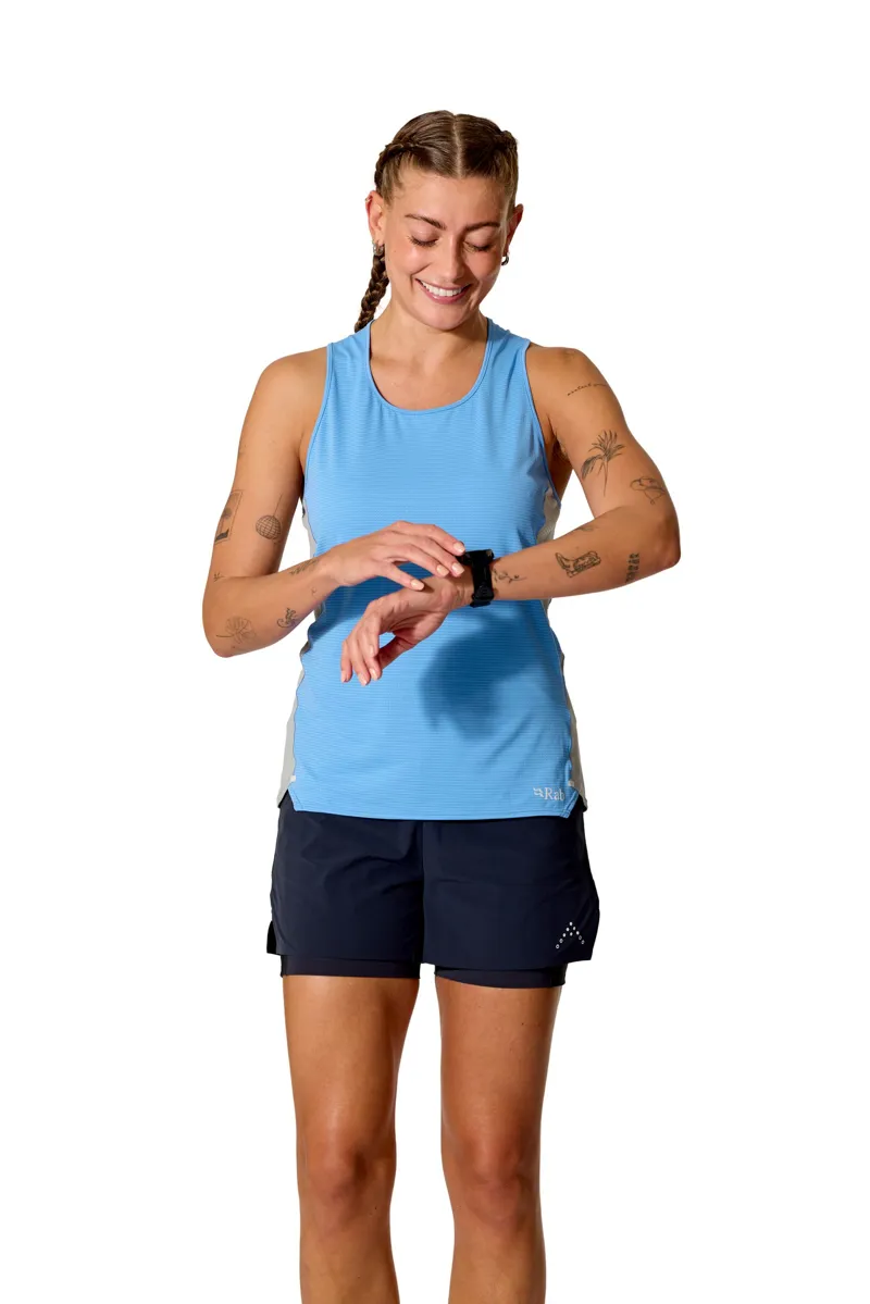 Rab Womens Sonic Ultra Vest - Bluebird-Light Zinc-5