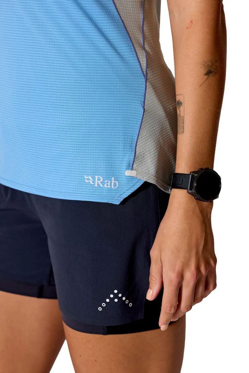 Rab Womens Sonic Ultra Vest - Bluebird-Light Zinc-2