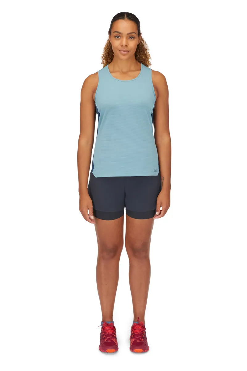 Rab Womens Sonic Ultra Vest - Citadel-Tempest Blue-5