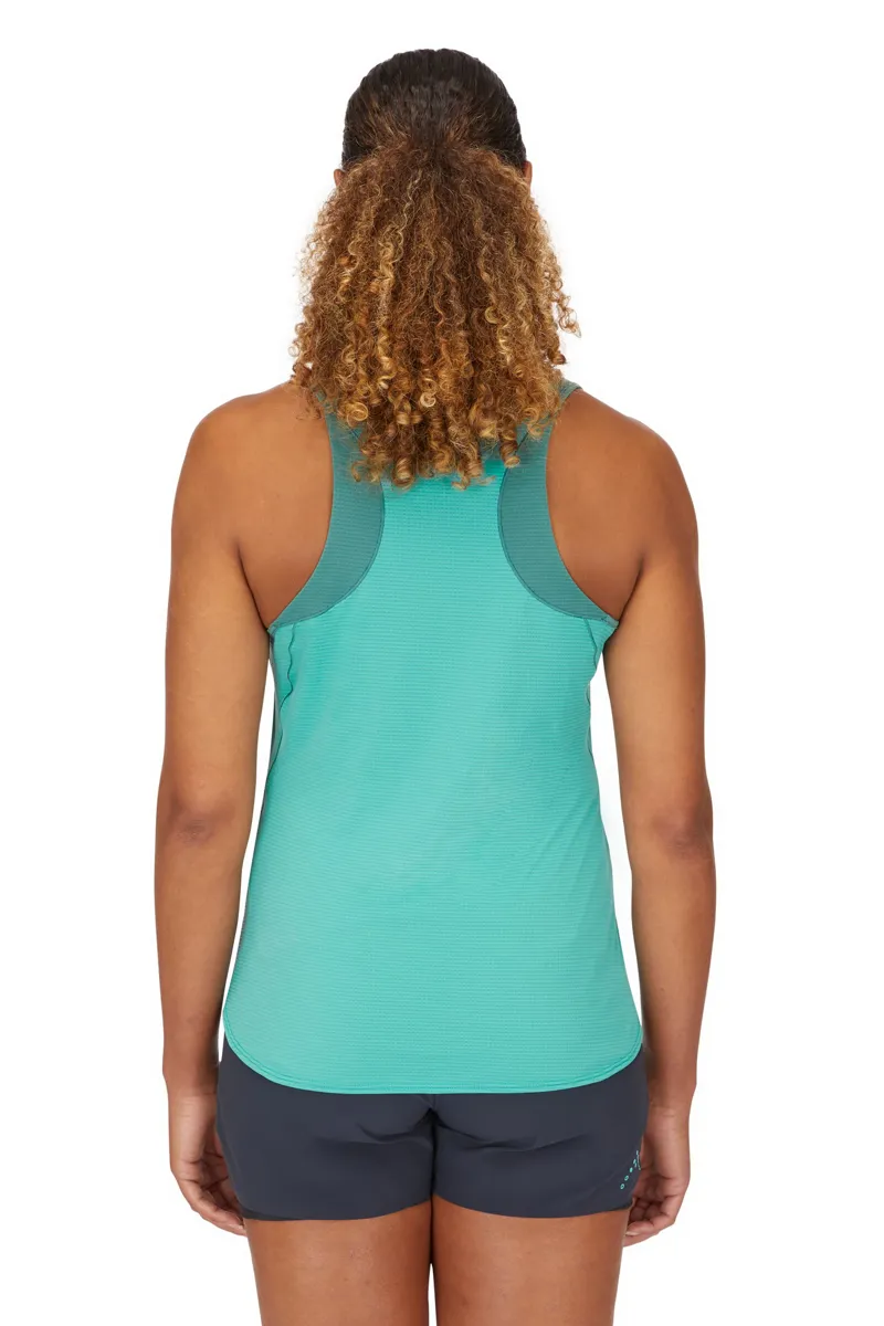 Rab Womens Sonic Ultra Vest - Eucalyptus-Glacier Blue-4