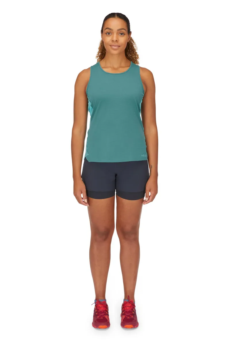 Rab Womens Sonic Ultra Vest - Eucalyptus-Glacier Blue-5