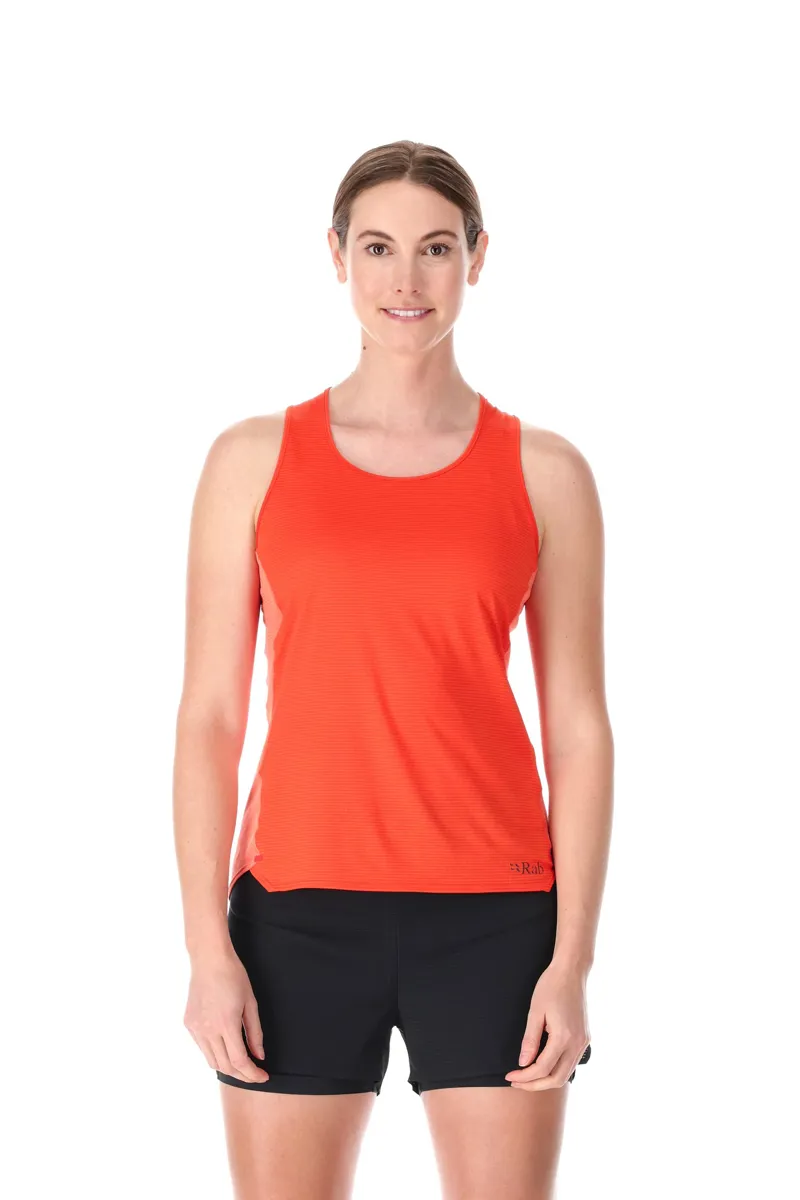 Rab Womens Sonic Ultra Vest - Red Grapefruit-Reef-2