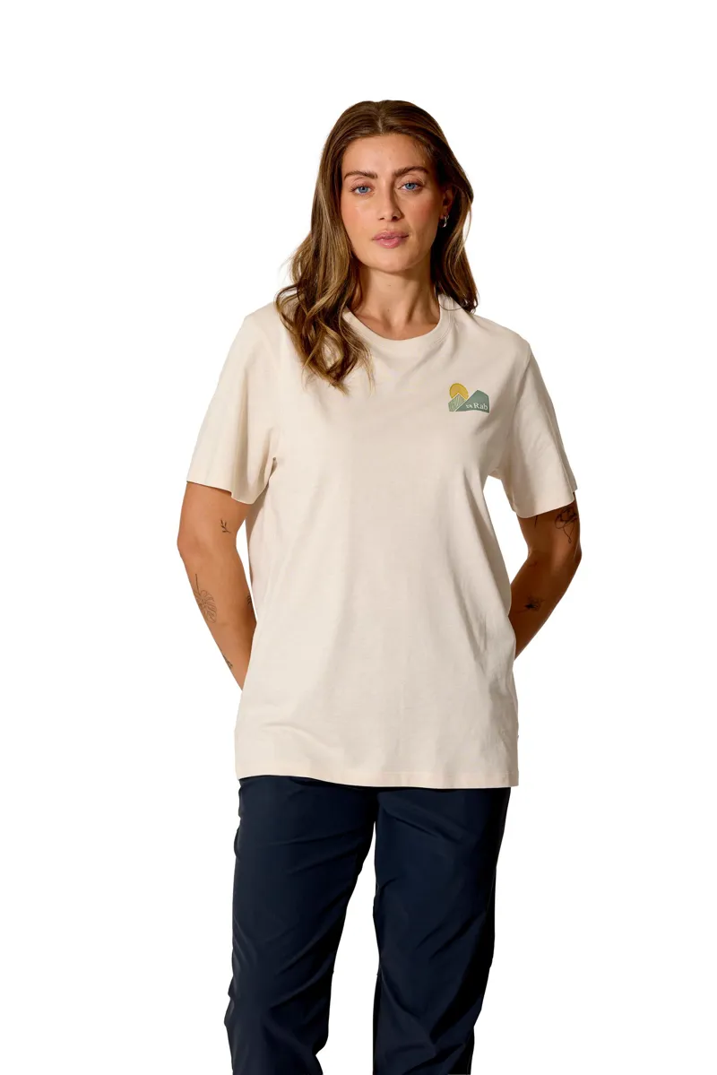 Rab Womens Stance Vista Tee - Ecru-5