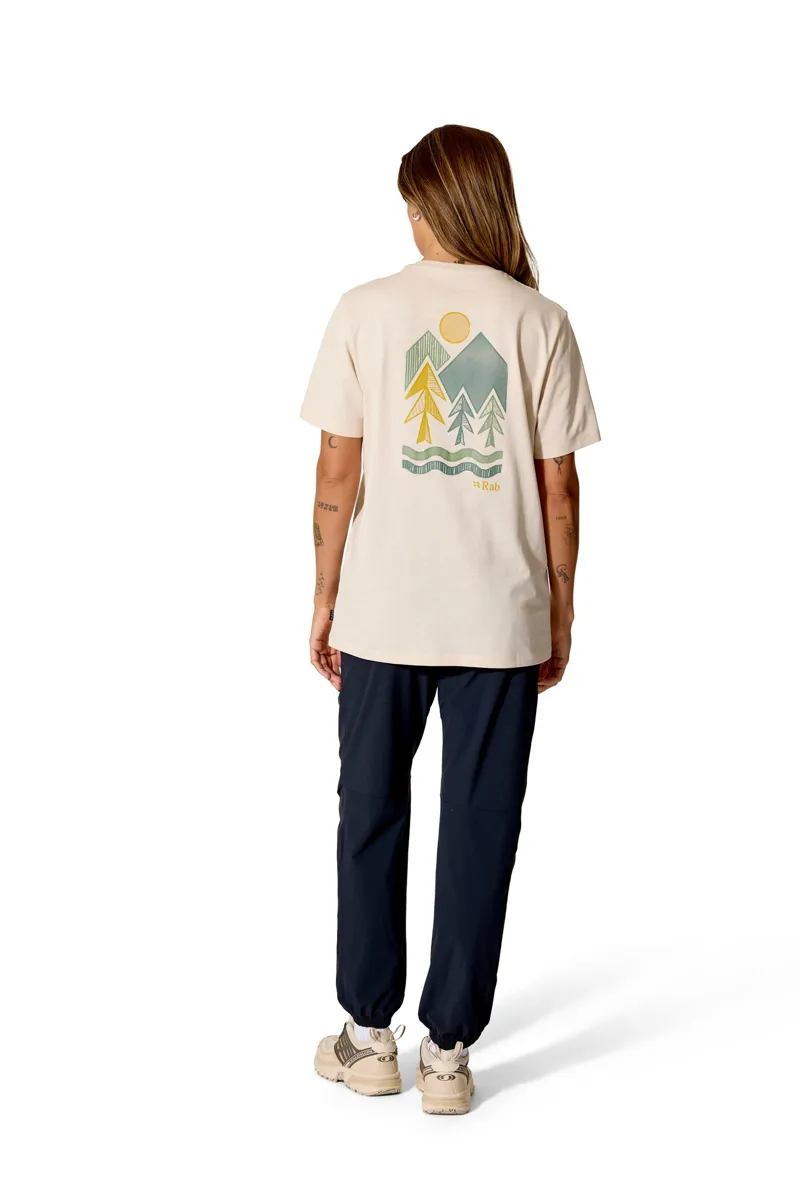 Rab Mens Stance Vista Tee - Tempest Blue-5