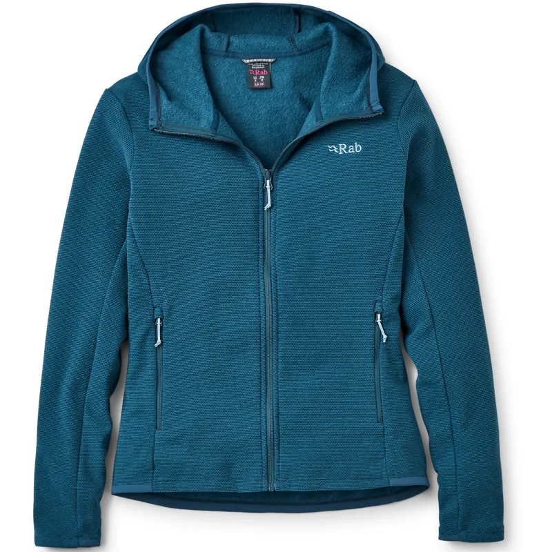 Rab Womens Stavel Hoody - Tempest Blue