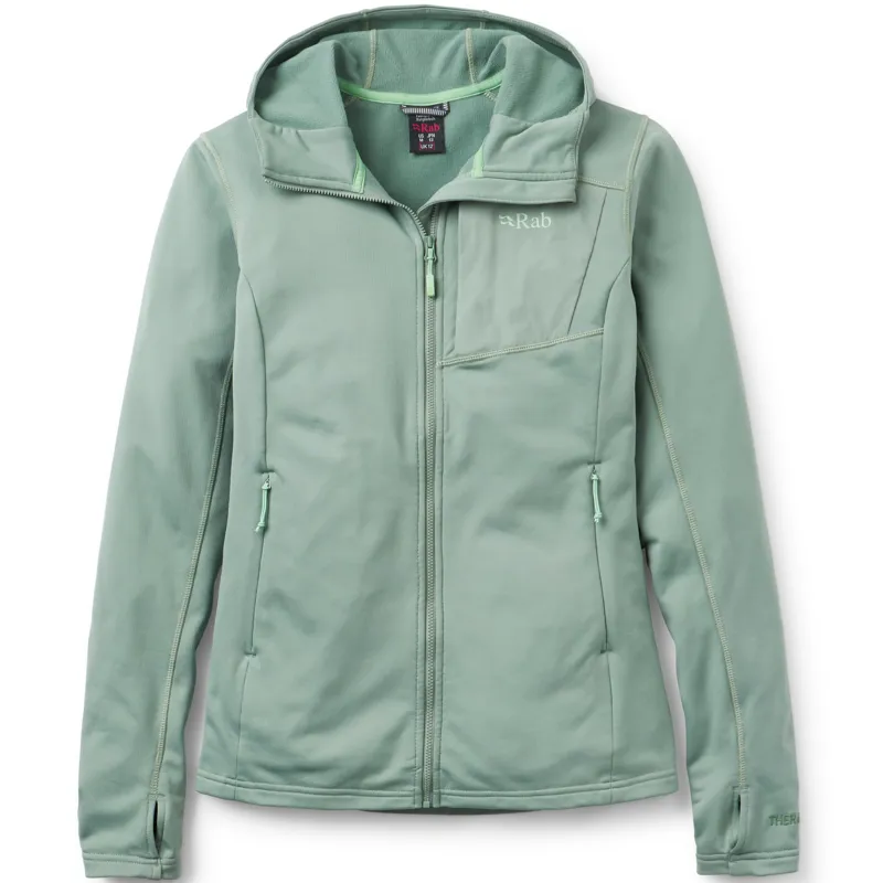 Rab Womens Superflux Hoody - Dark Fig Green