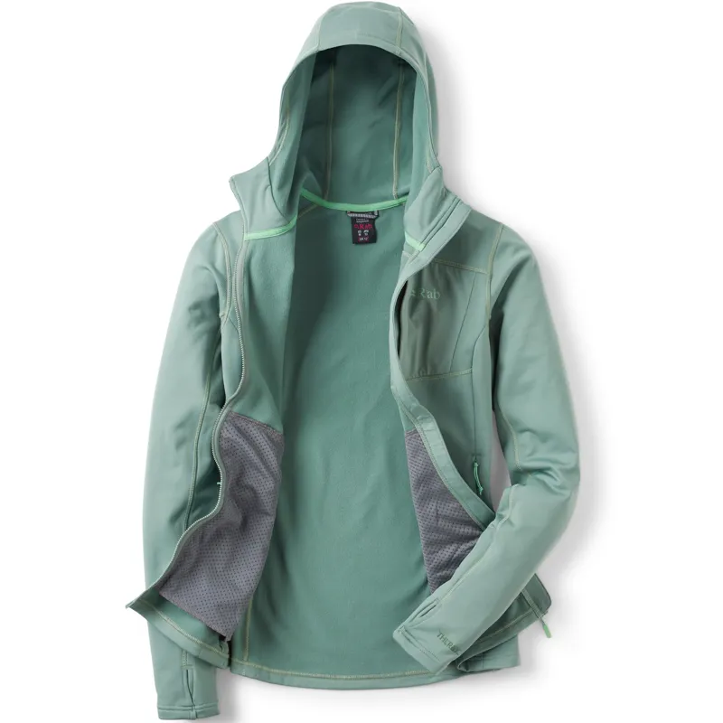 Rab Womens Superflux Hoody - Dark Fig Green-1