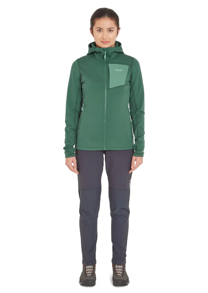 Rab Womens Superflux Hoody - Mulberry-4