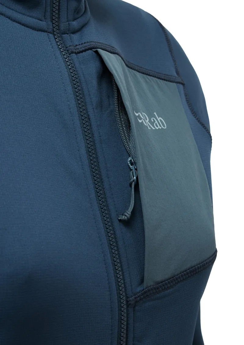 Rab Womens Superflux Hoody - Tempest Blue-5