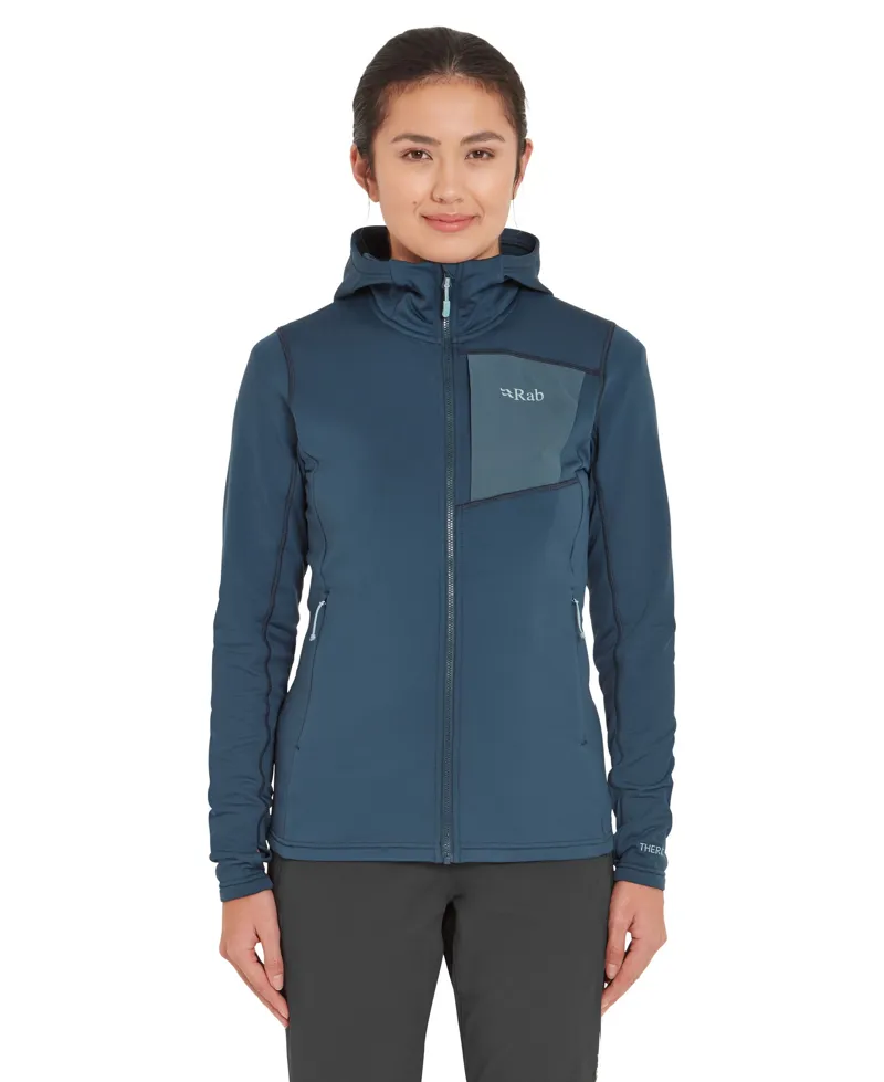 Rab Womens Superflux Hoody - Tempest Blue-2