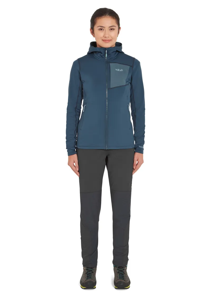Rab Womens Superflux Hoody - Tempest Blue-4